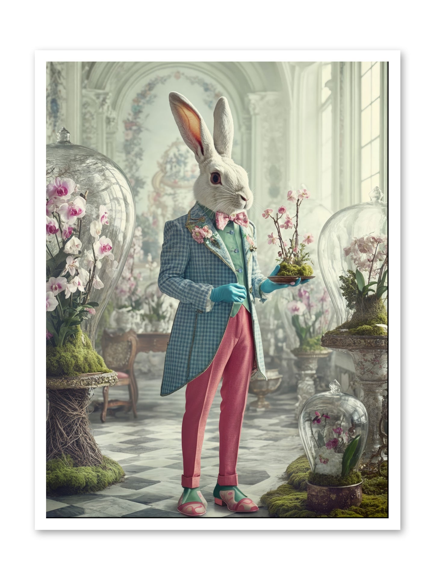 Delight Lives HereRez -- Loose Canvas Print 30x40