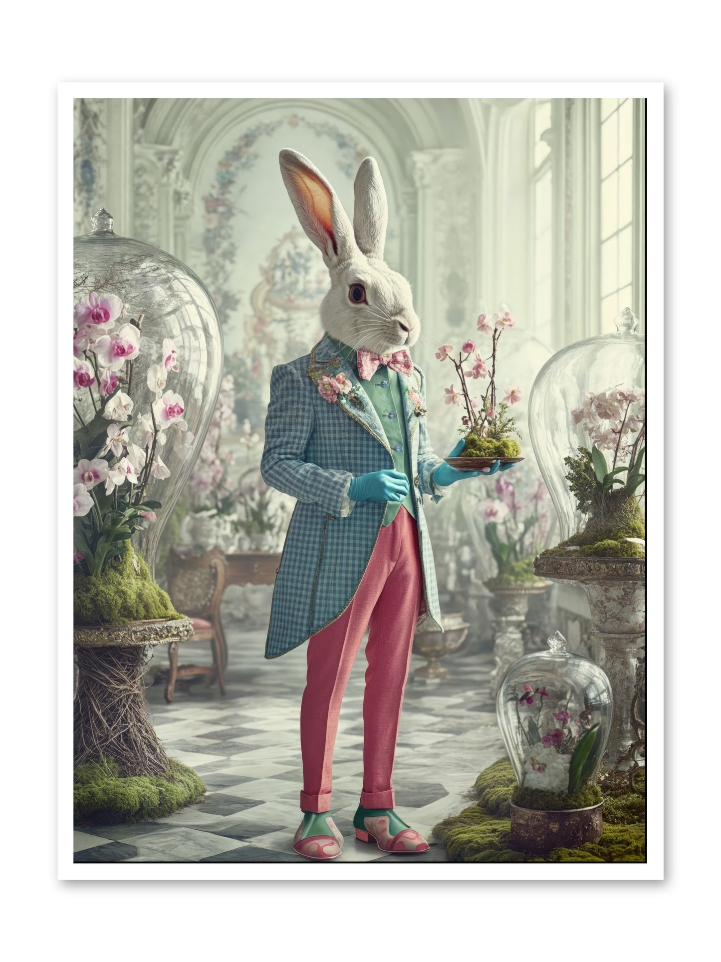 Delight Lives HereRez -- Loose Canvas Print 36x48