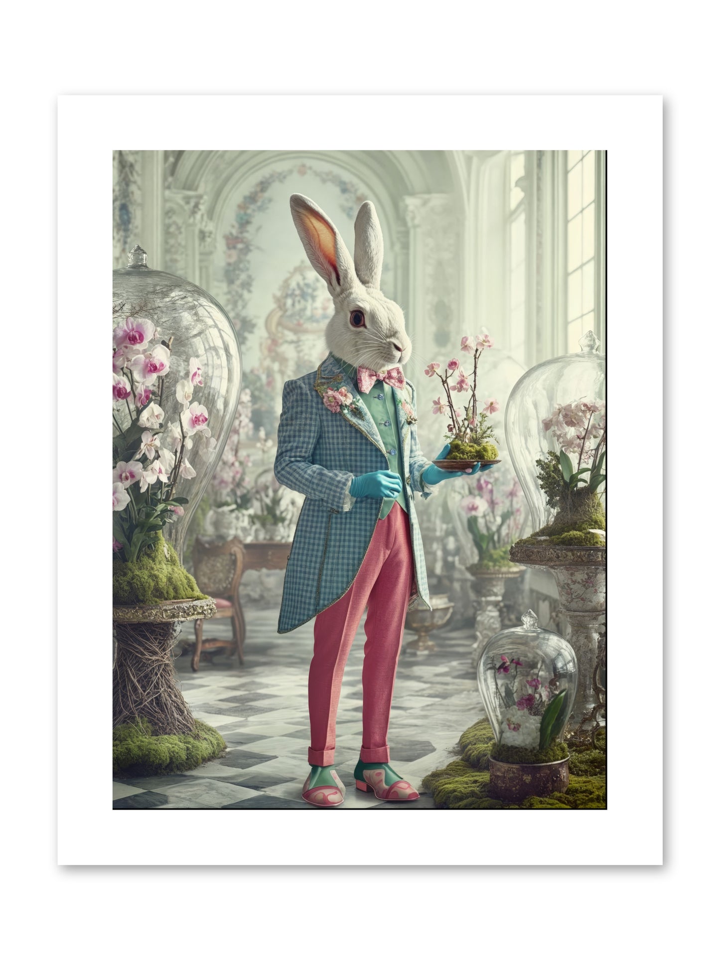Delight Lives HereRez -- Paper Print 9x12