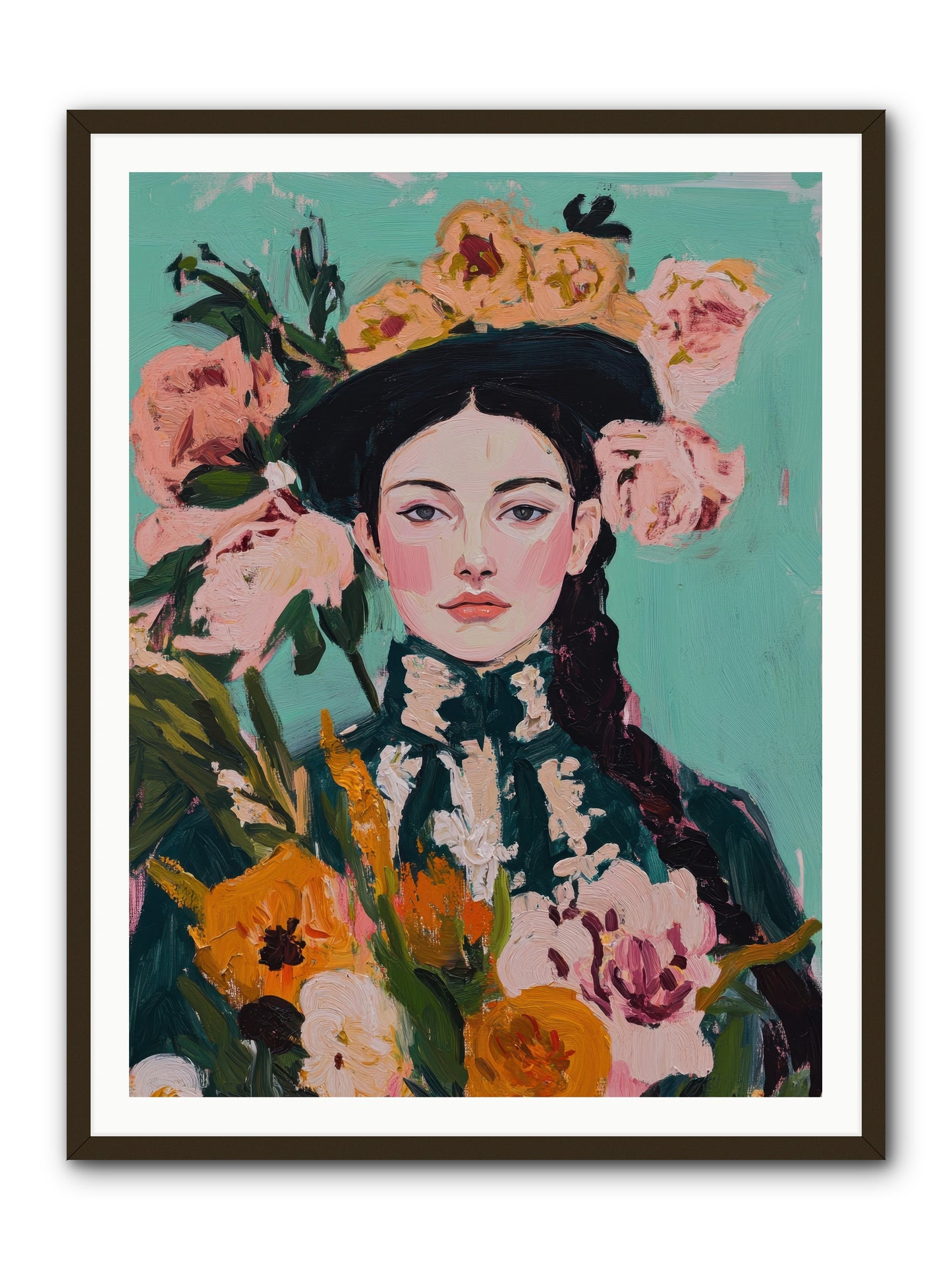 Desert Pearl -- Framed Print - Black 36x48