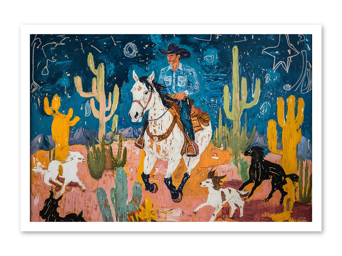 Desert Stars -- Paper Print 30x20