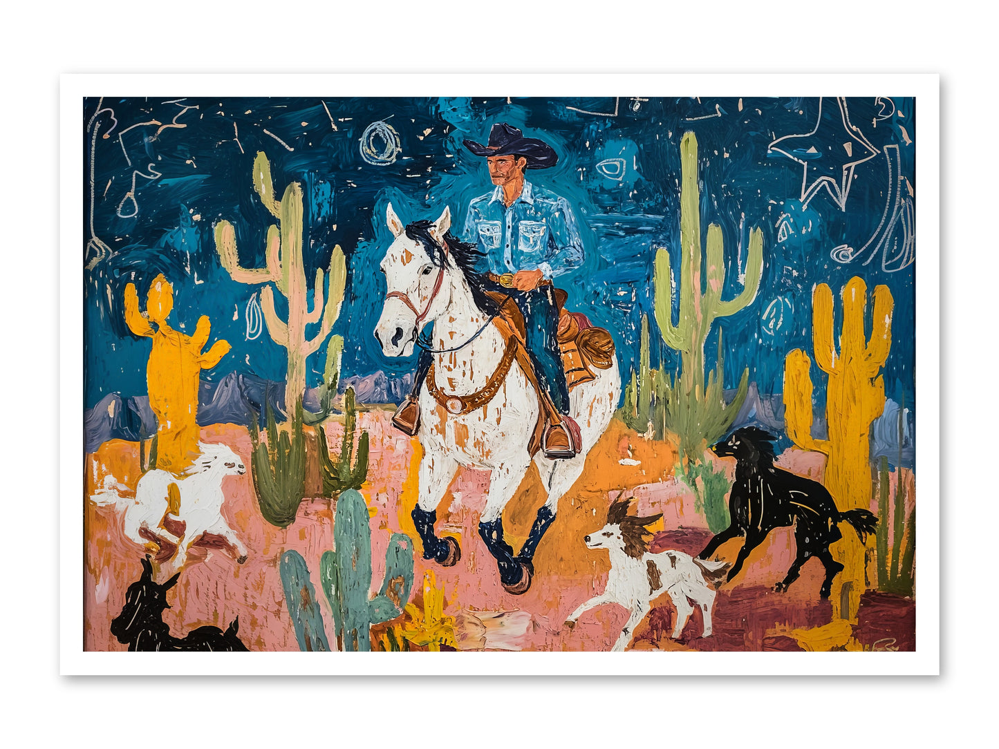 Desert Stars -- Paper Print 36x24