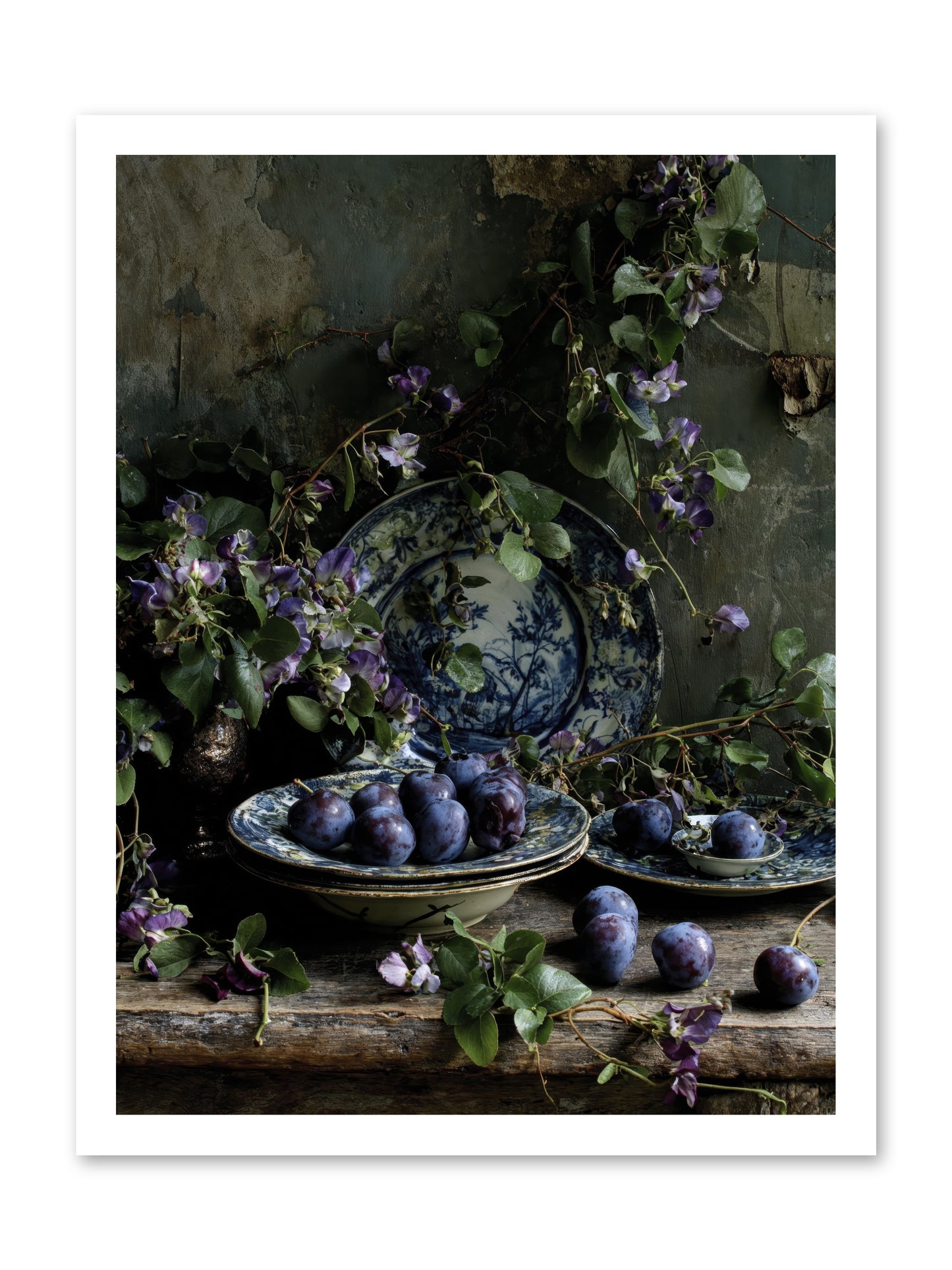 Dessert First -- Loose Canvas Print 18x24