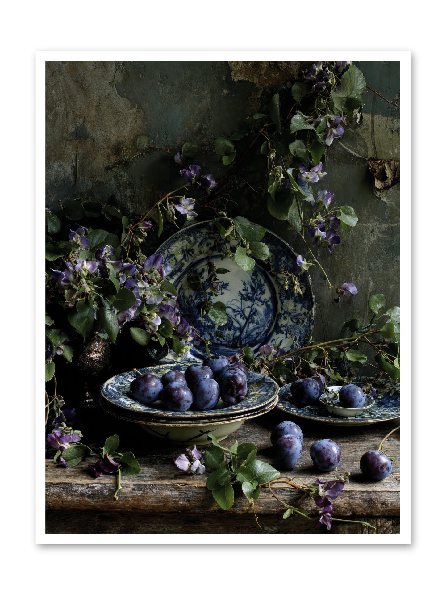 Dessert First -- Loose Canvas Print 36x48