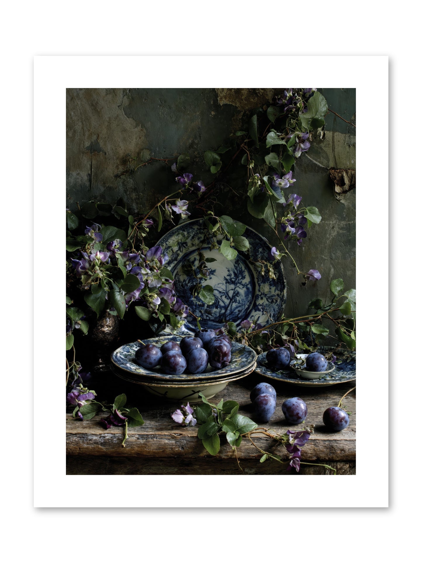 Dessert First -- Loose Canvas Print 9x12