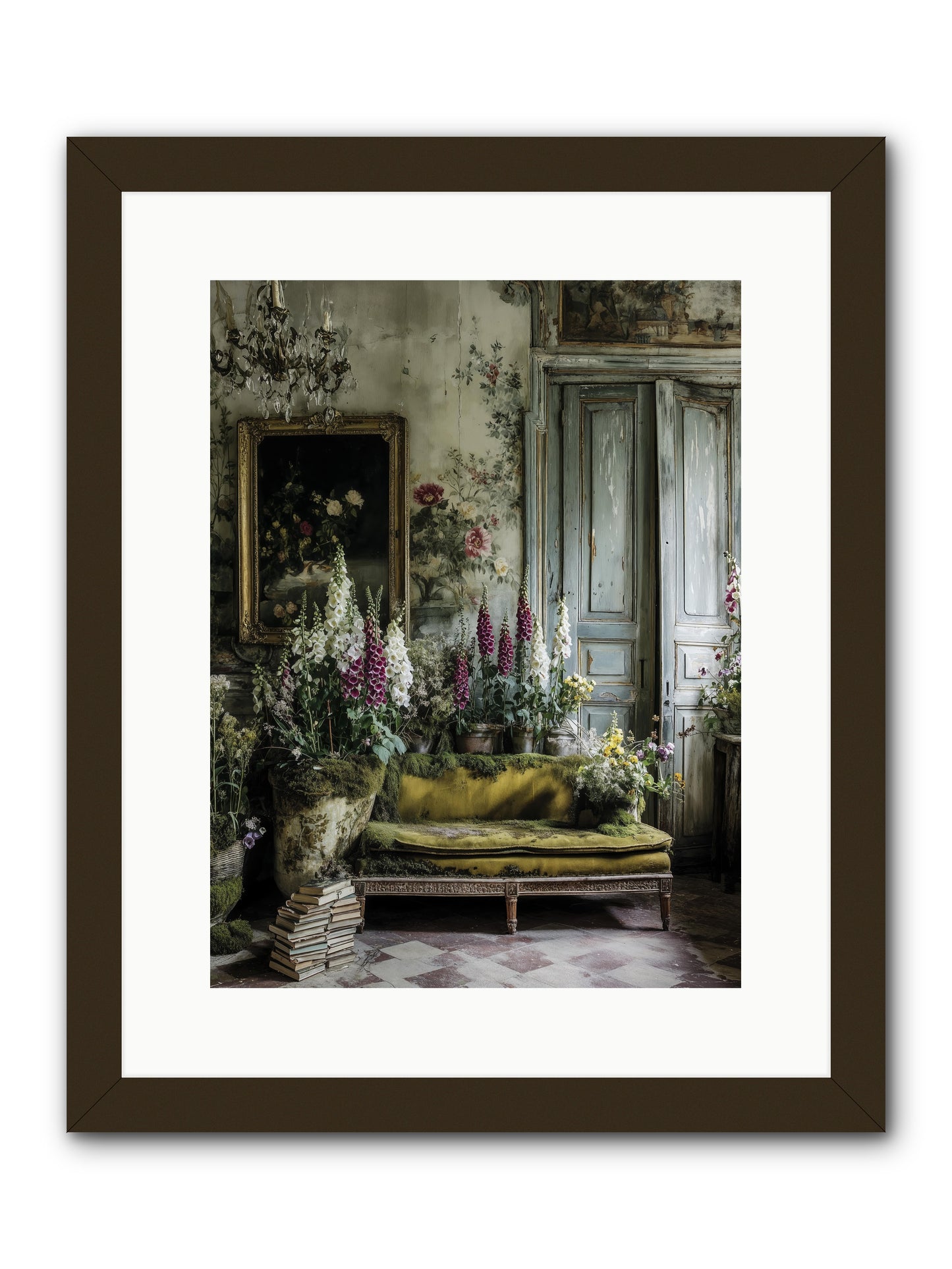 Destined to find -- Framed Print - Black 12x16