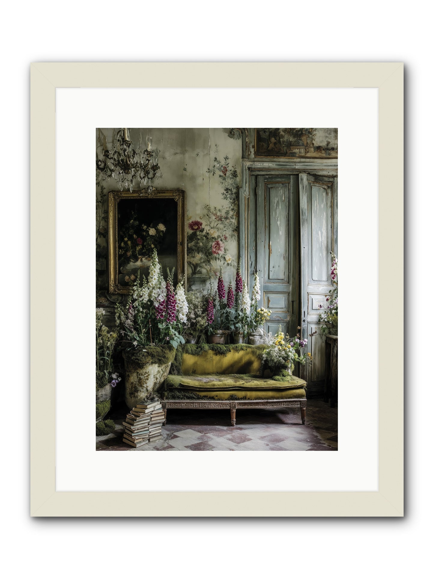 Destined to find -- Framed Print - White 12x16