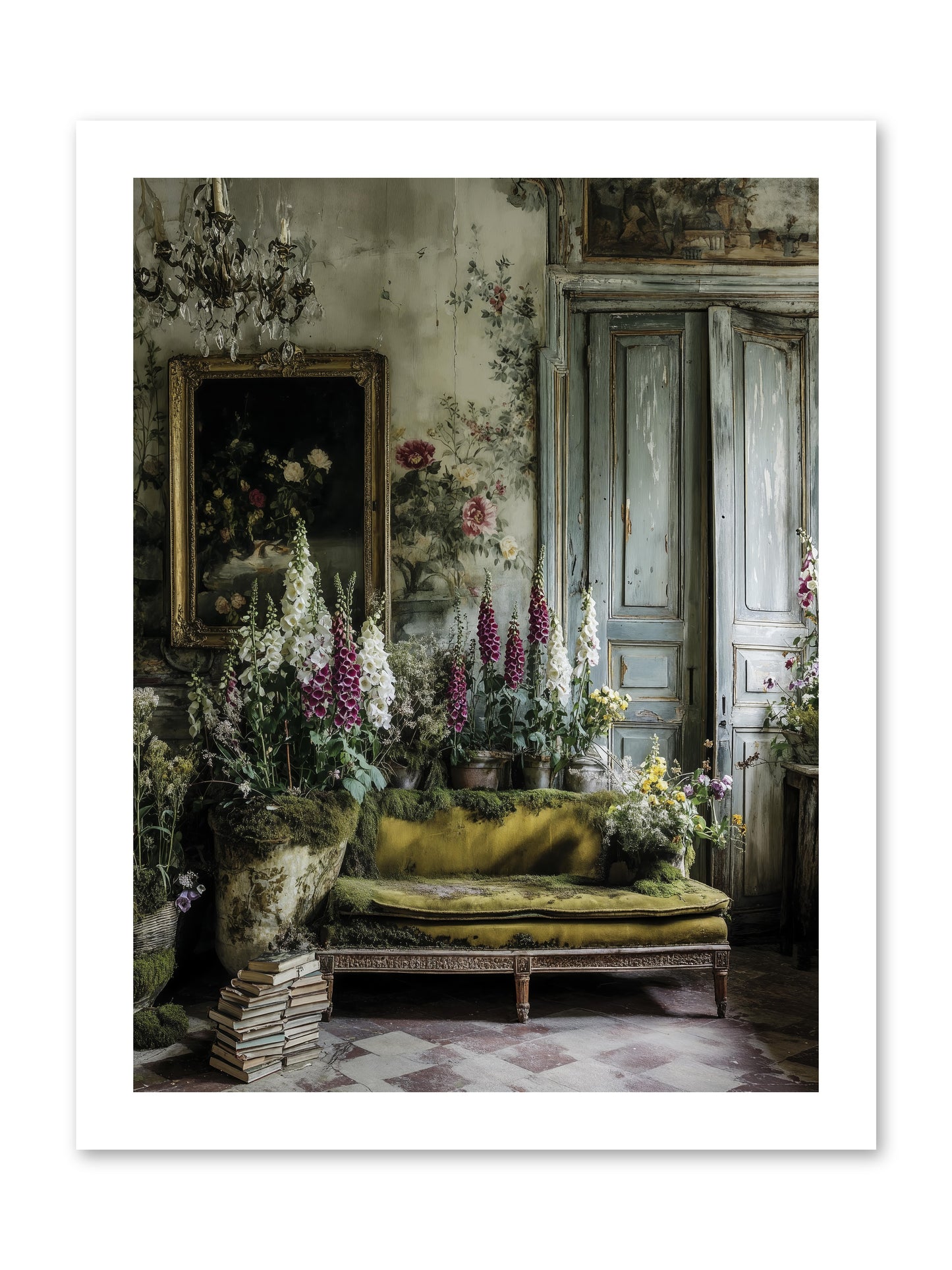 Destined to find -- Loose Canvas Print 12x16
