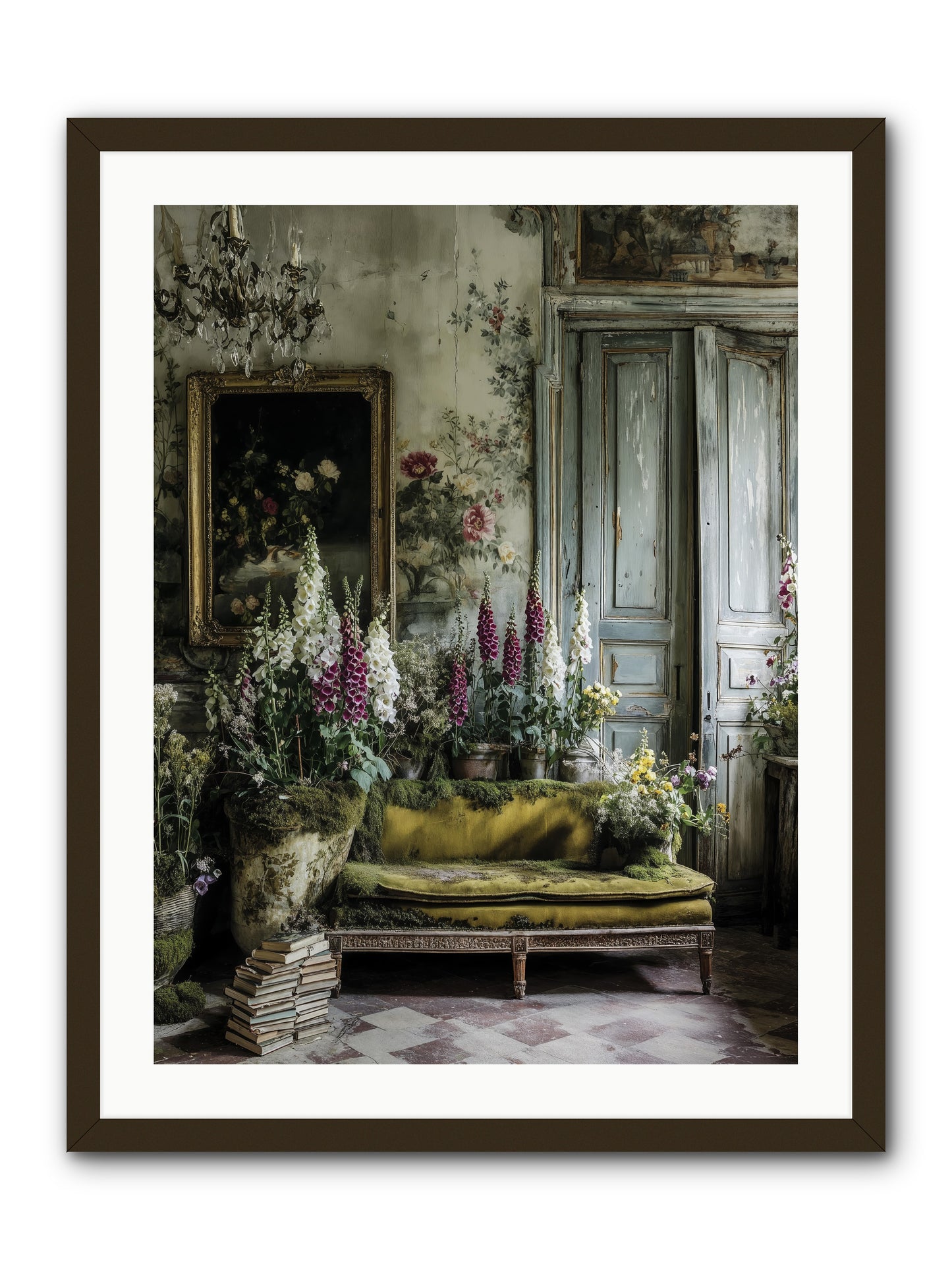 Destined to find -- Framed Print - Black 24x32