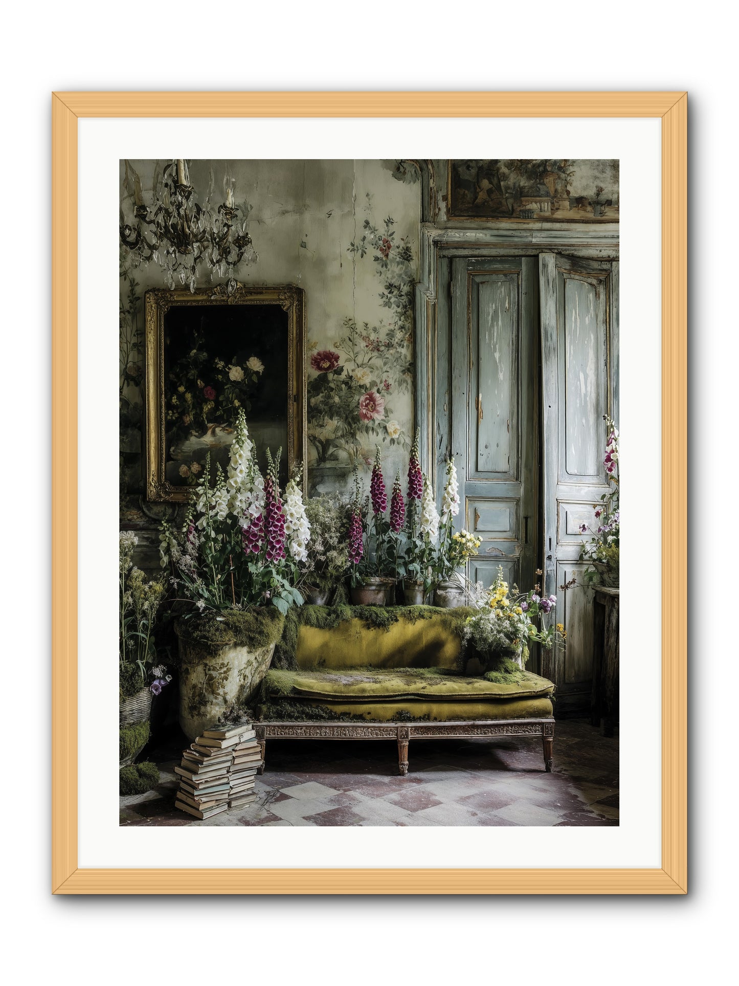 Destined to find -- Framed Print - Natural 24x32