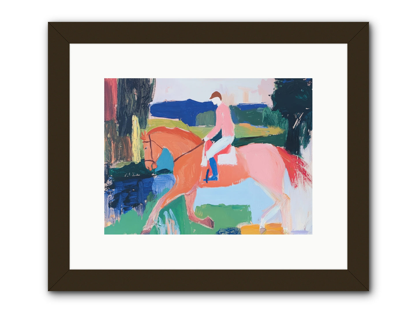 Destiny Chaser -- Framed Print - Black 12x9