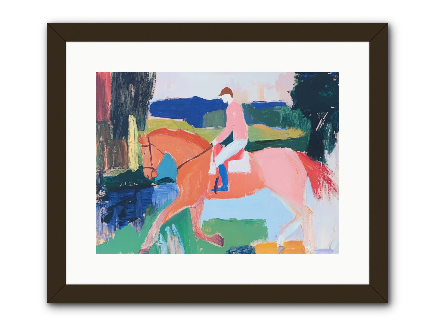 Destiny Chaser -- Framed Print - Black 16x12