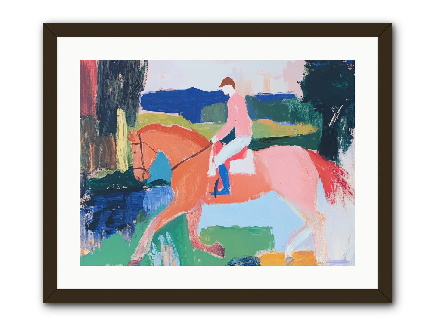 Destiny Chaser -- Framed Print - Black 24x18