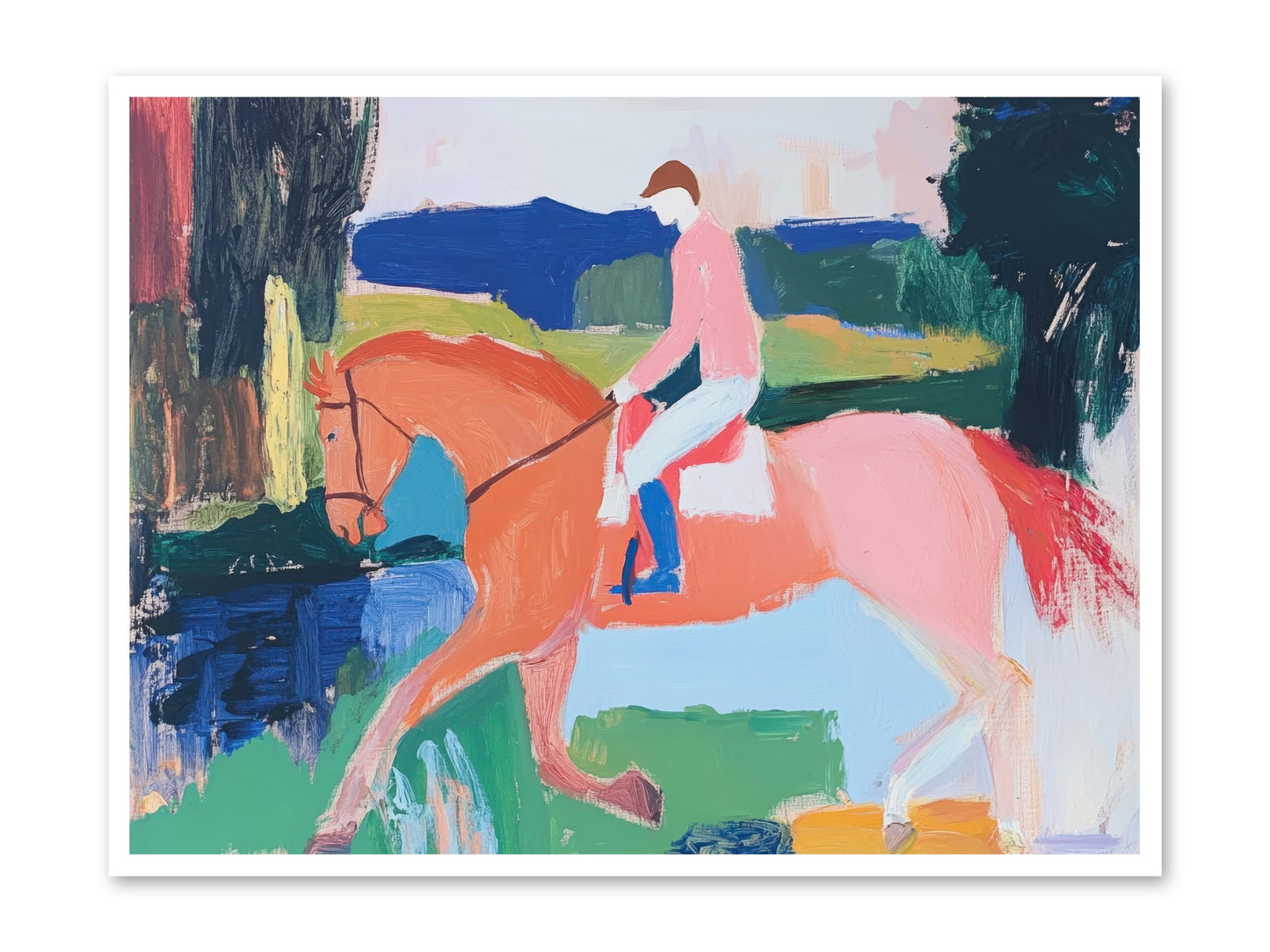 Destiny Chaser -- Loose Canvas Print 48x36