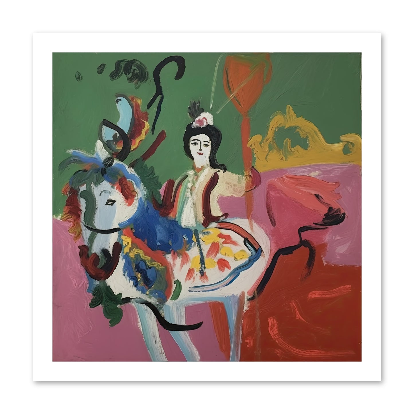 Devlin -- Loose Canvas Print 16x16