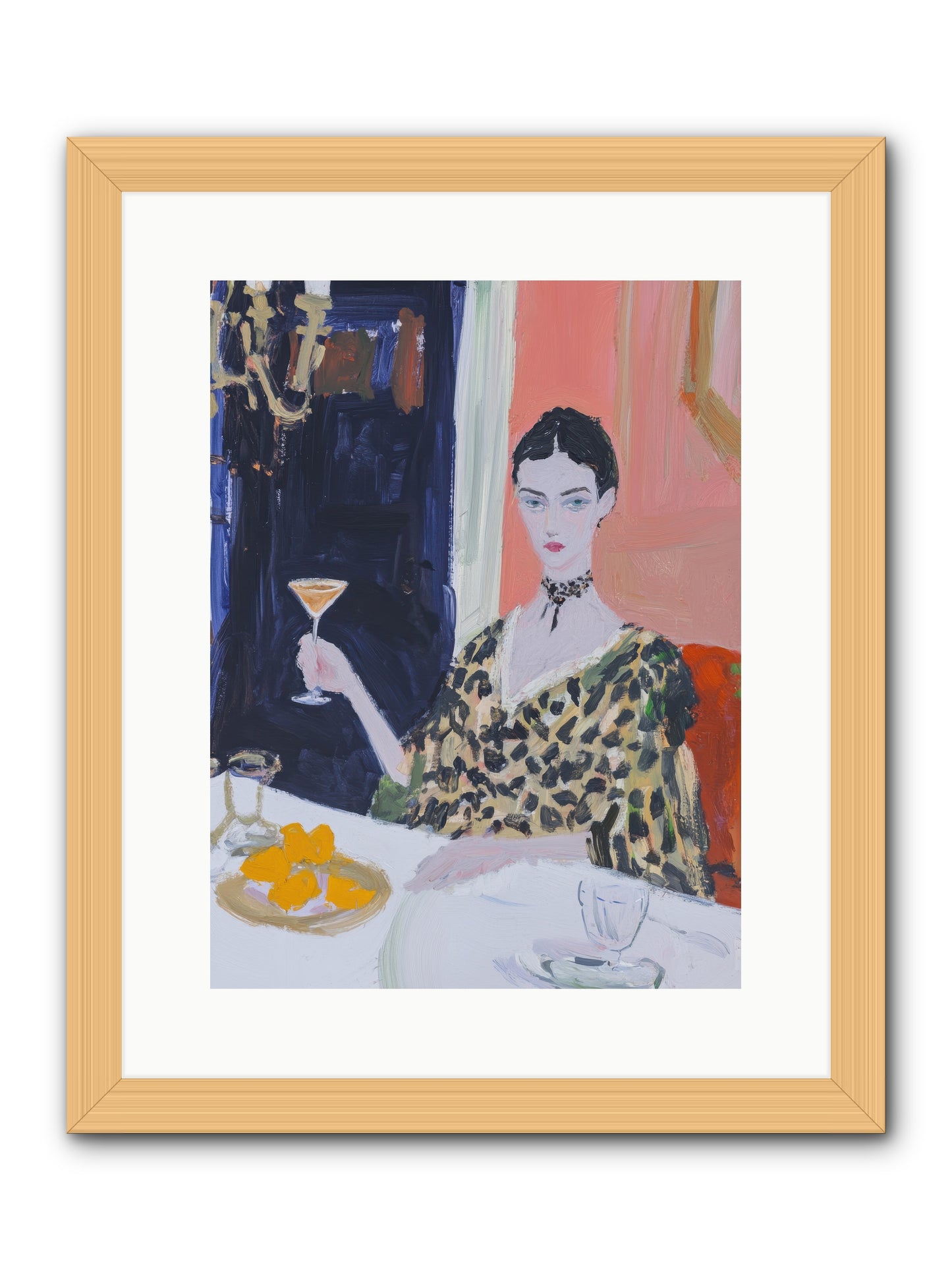 Devotion Unnoticed -- Framed Print - Natural 12x16