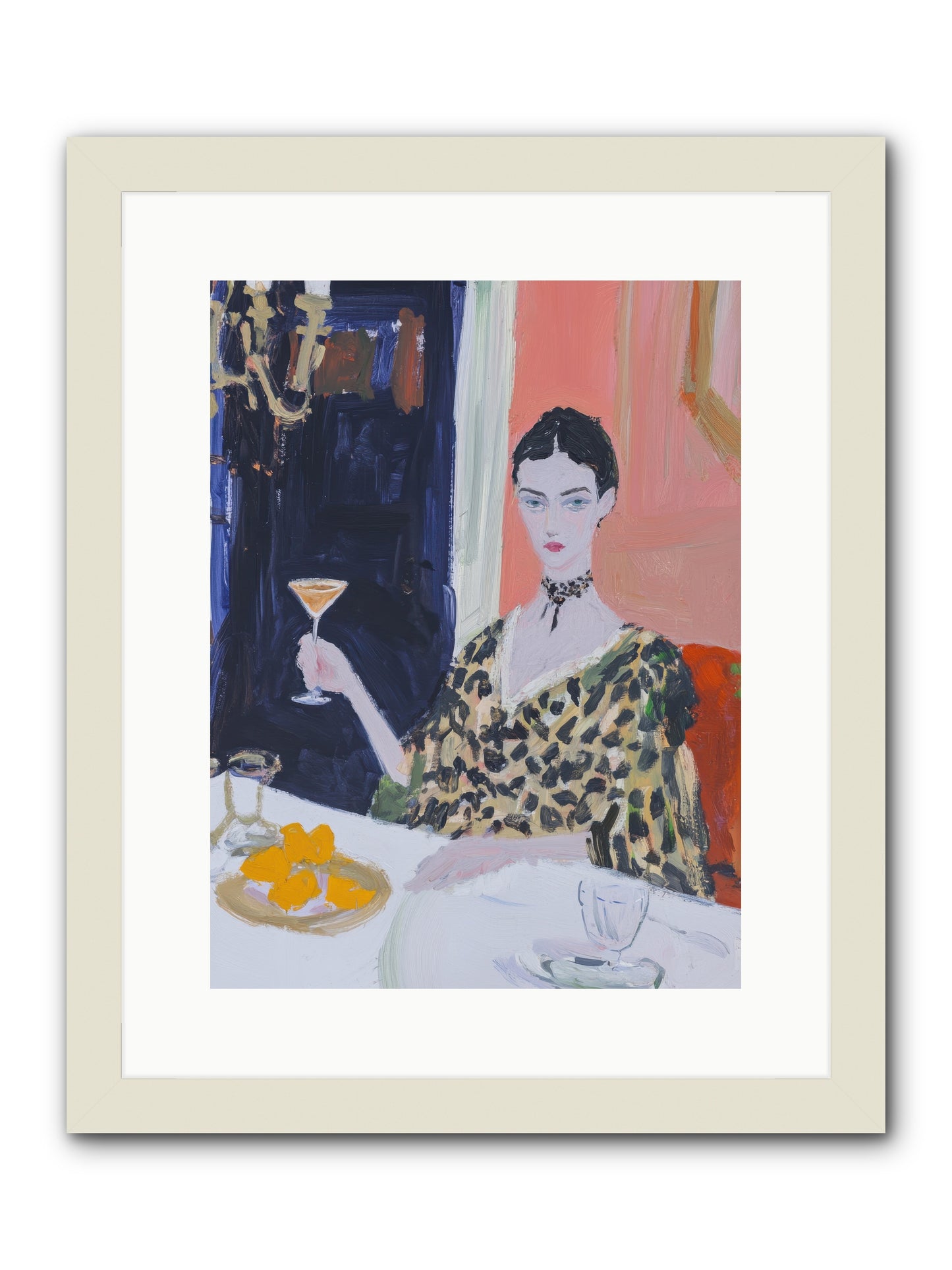 Devotion Unnoticed -- Framed Print - White 12x16