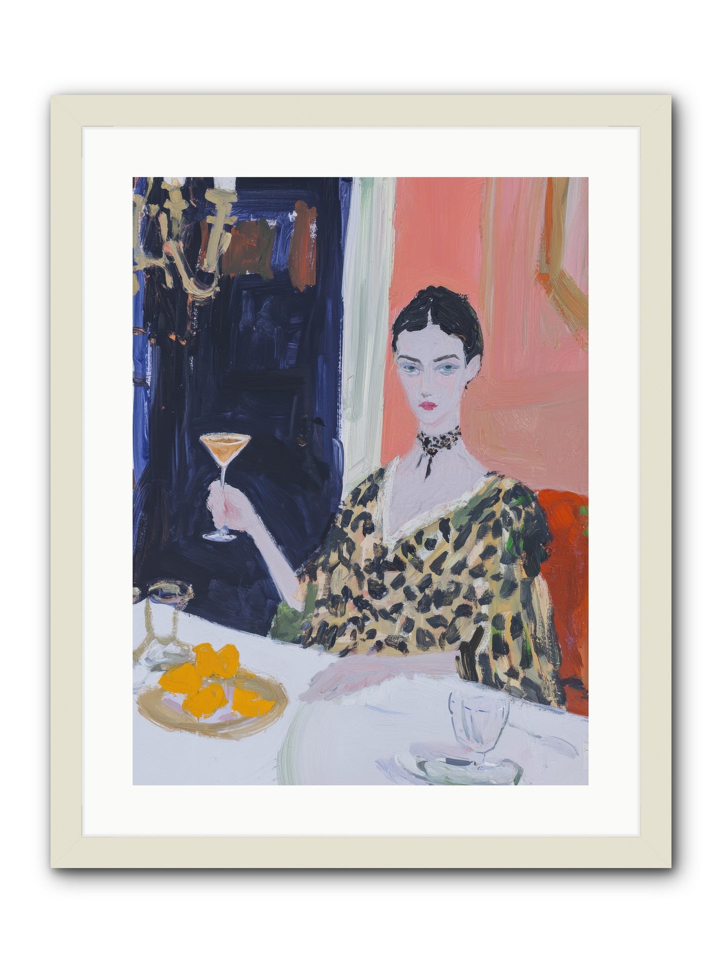 Devotion Unnoticed -- Framed Print - White 18x24