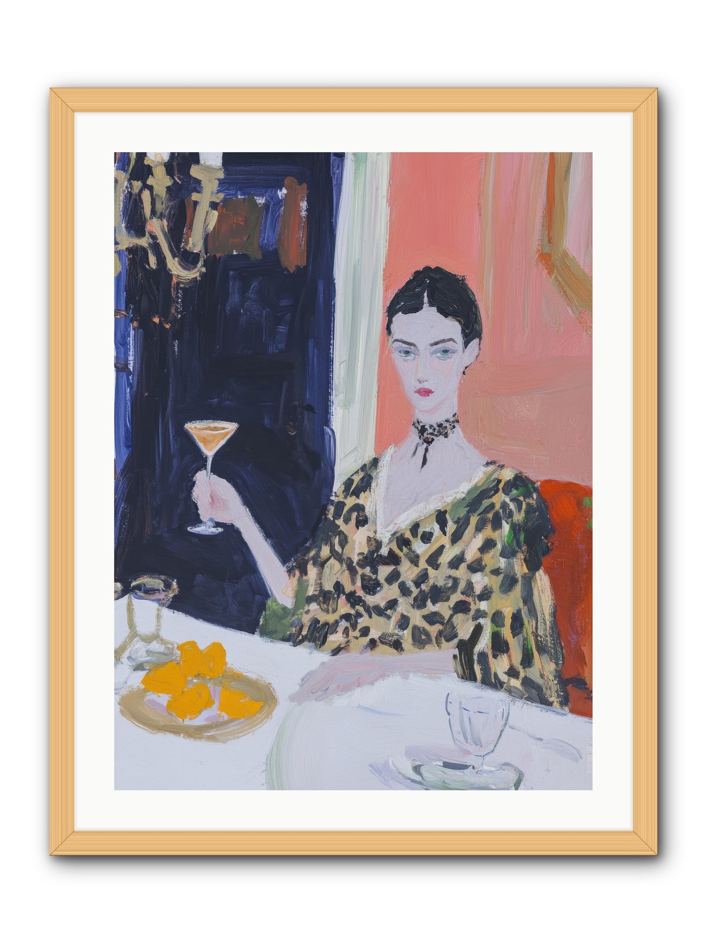 Devotion Unnoticed -- Framed Print - Natural 24x32