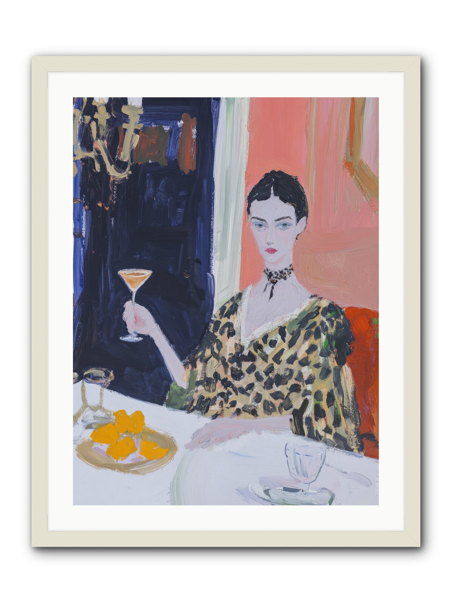Devotion Unnoticed -- Framed Print - White 24x32