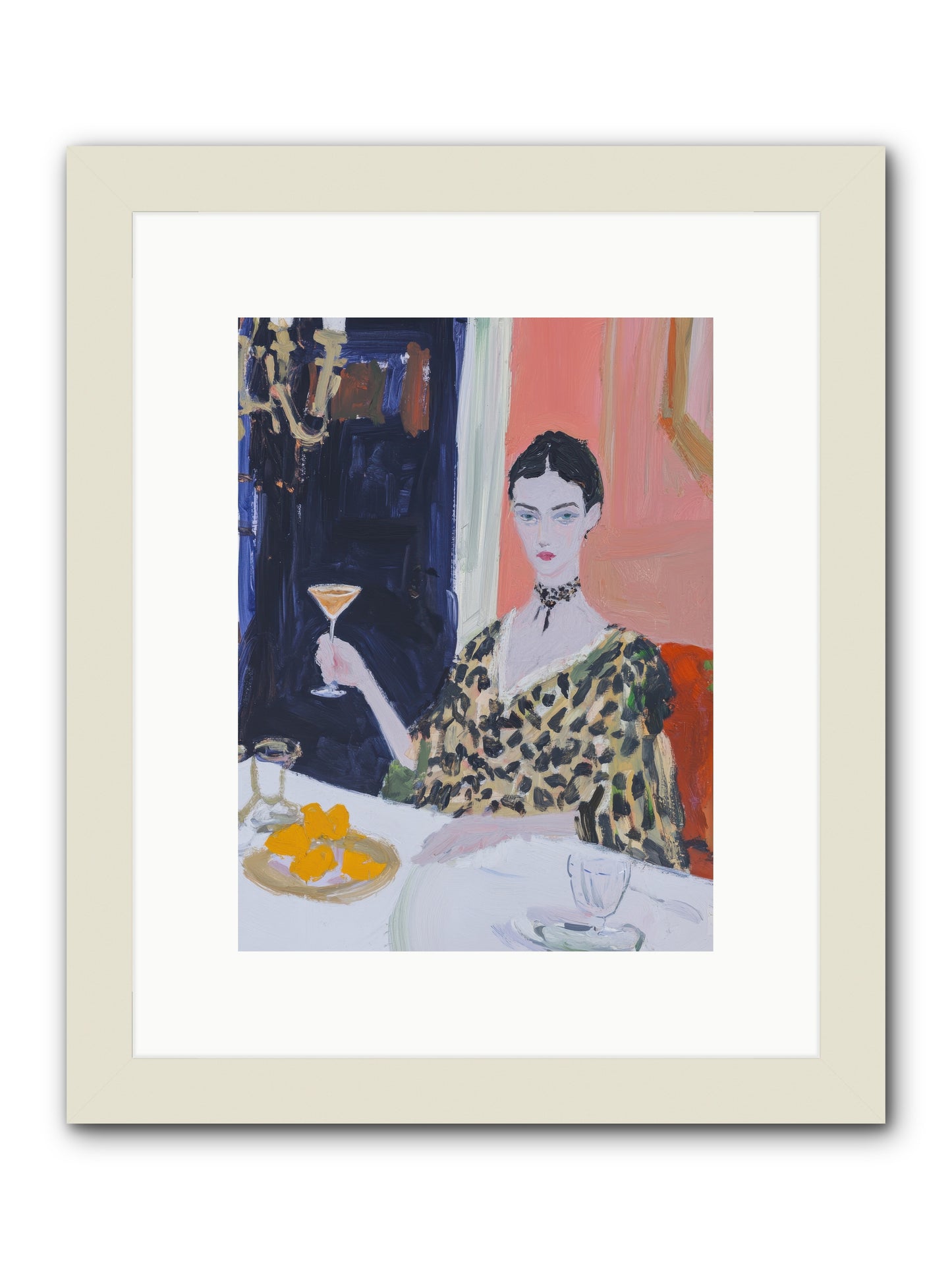 Devotion Unnoticed -- Framed Print - White 9x12