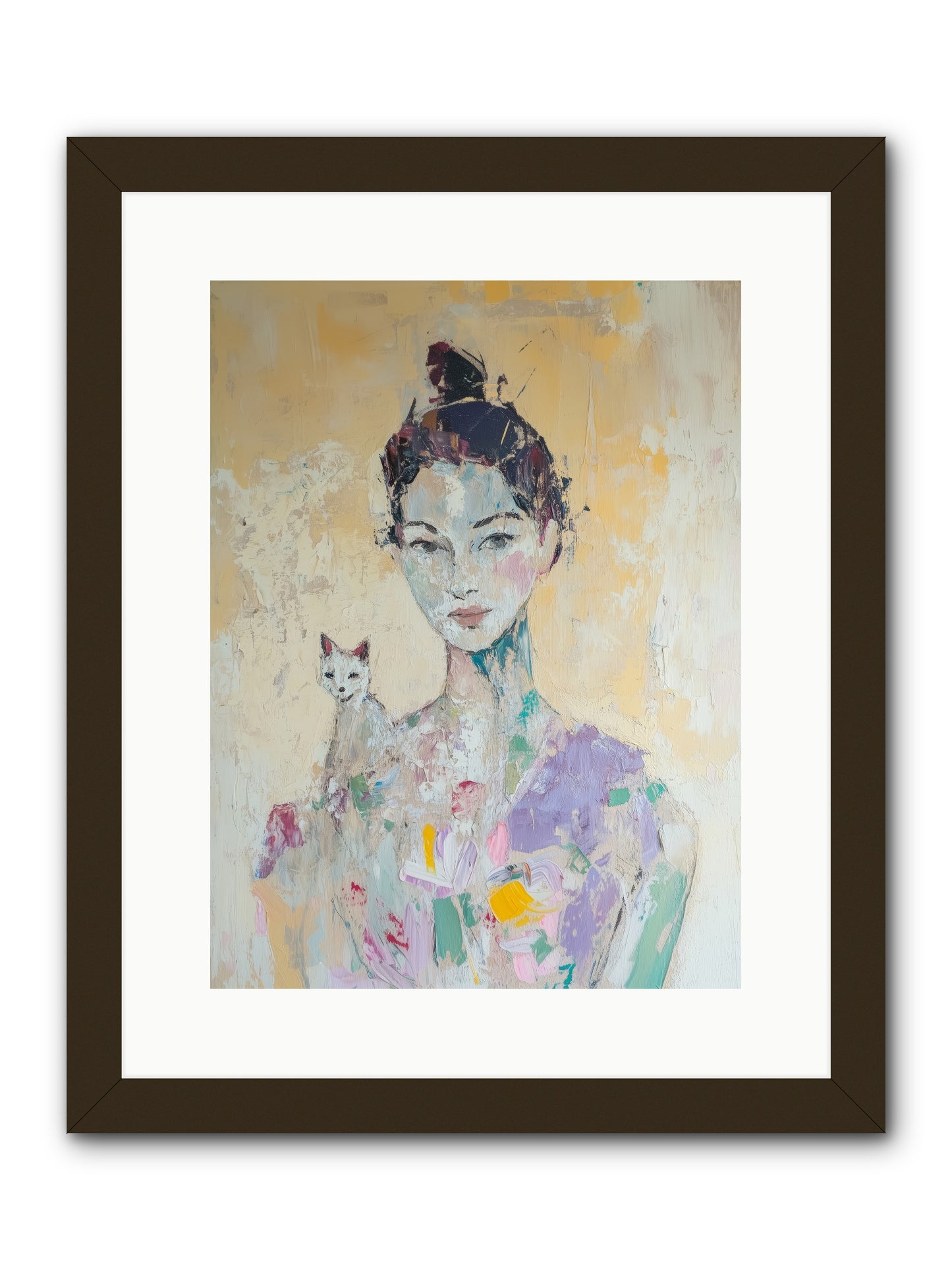 Dewdrop -- Framed Print - Black 12x16