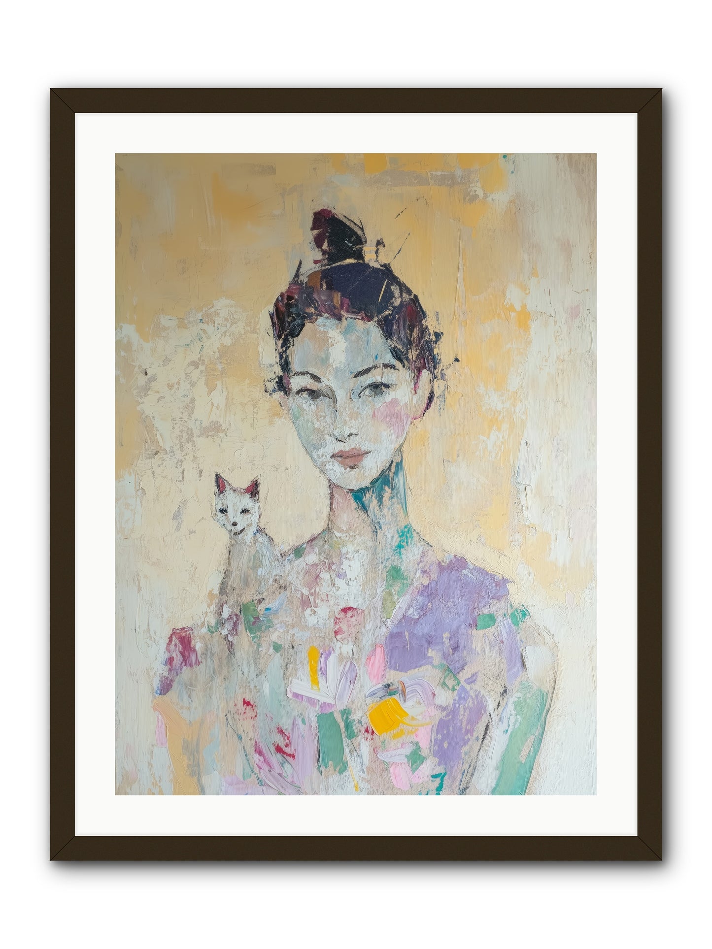 Dewdrop -- Framed Print - Black 24x32