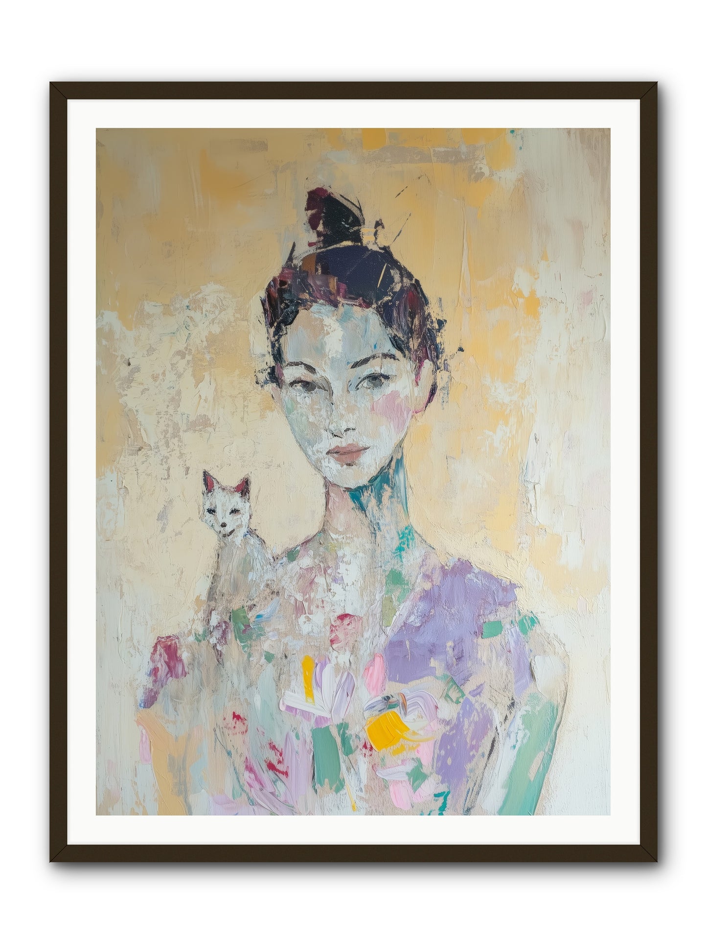Dewdrop -- Framed Print - Black 36x48
