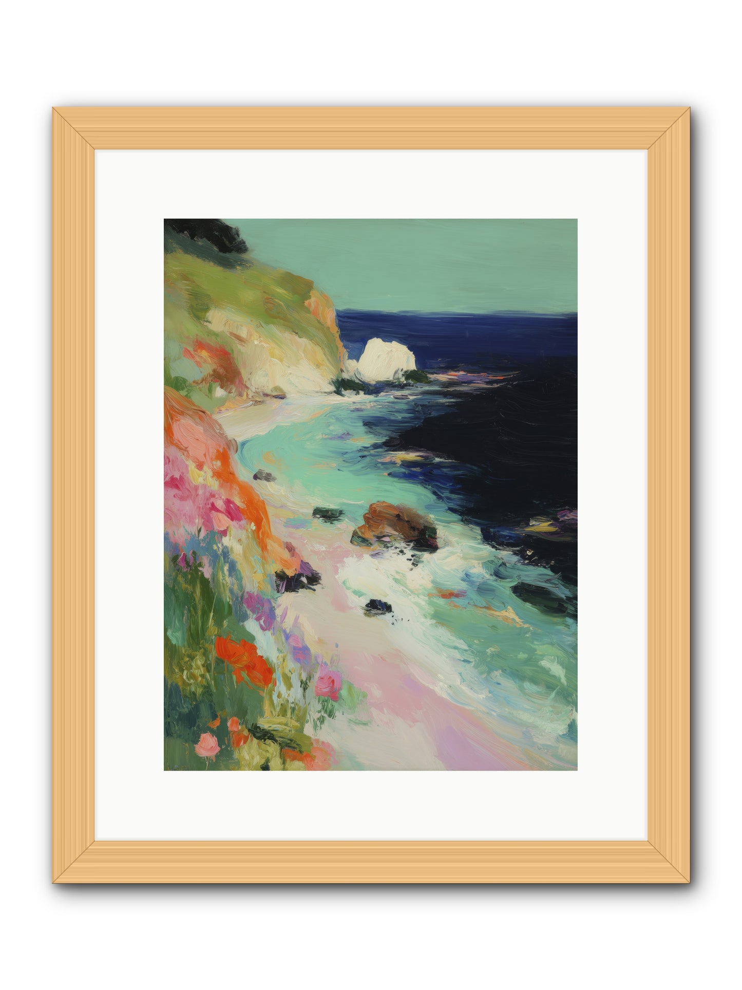 Dewdrop Dreams -- Framed Print - Natural 12x16