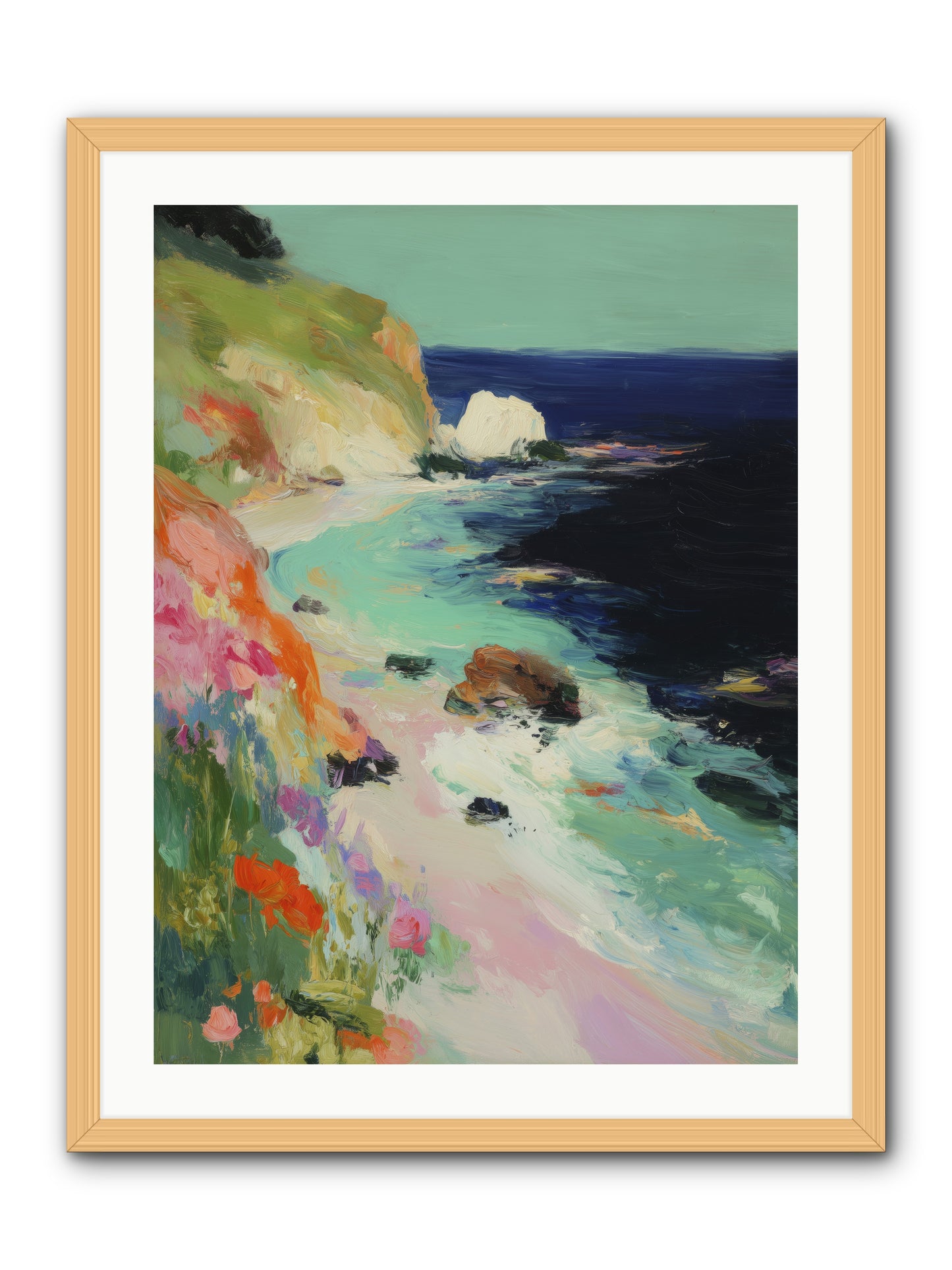 Dewdrop Dreams -- Framed Print - Natural 24x32