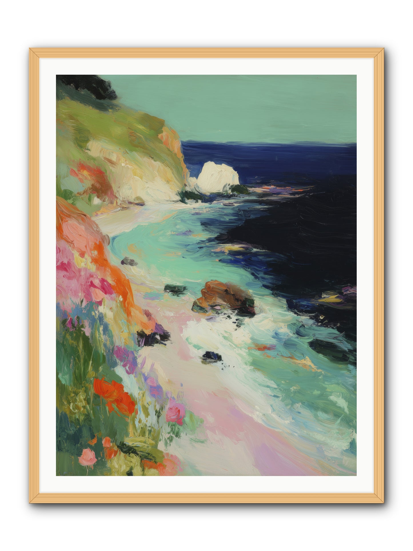 Dewdrop Dreams -- Framed Print - Natural 36x48