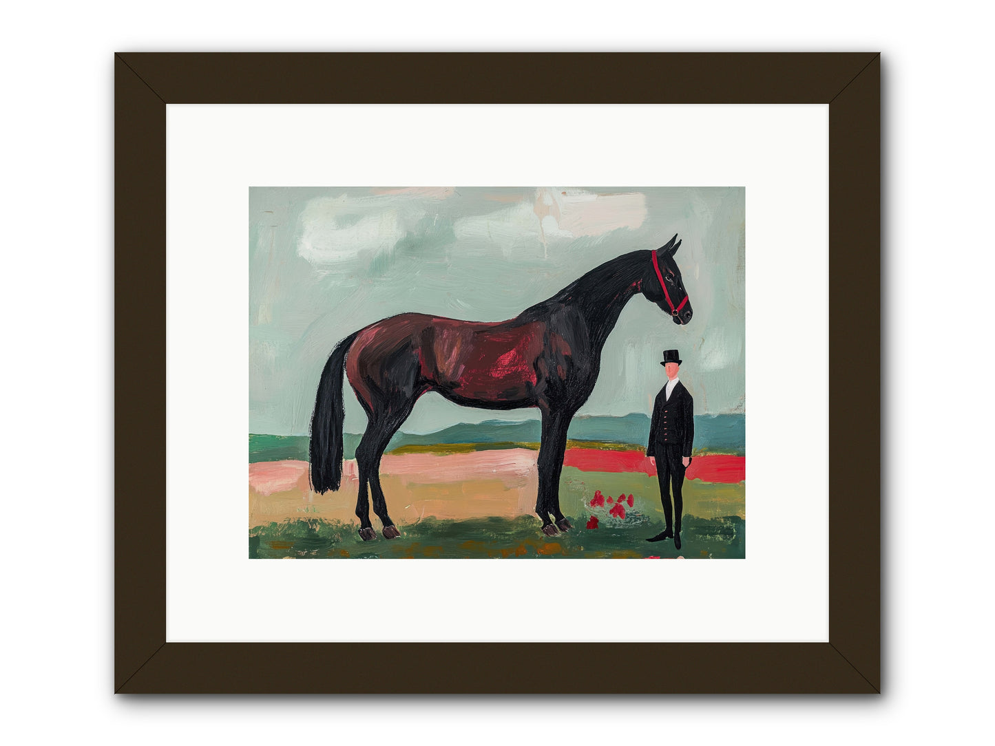 Dewdrop Melody -- Framed Print - Black 12x9