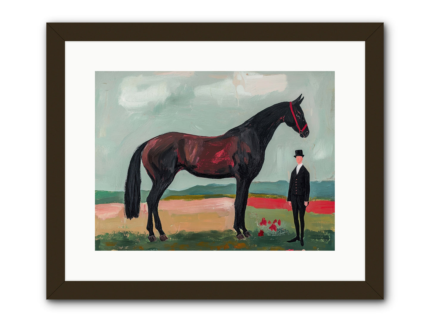 Dewdrop Melody -- Framed Print - Black 16x12