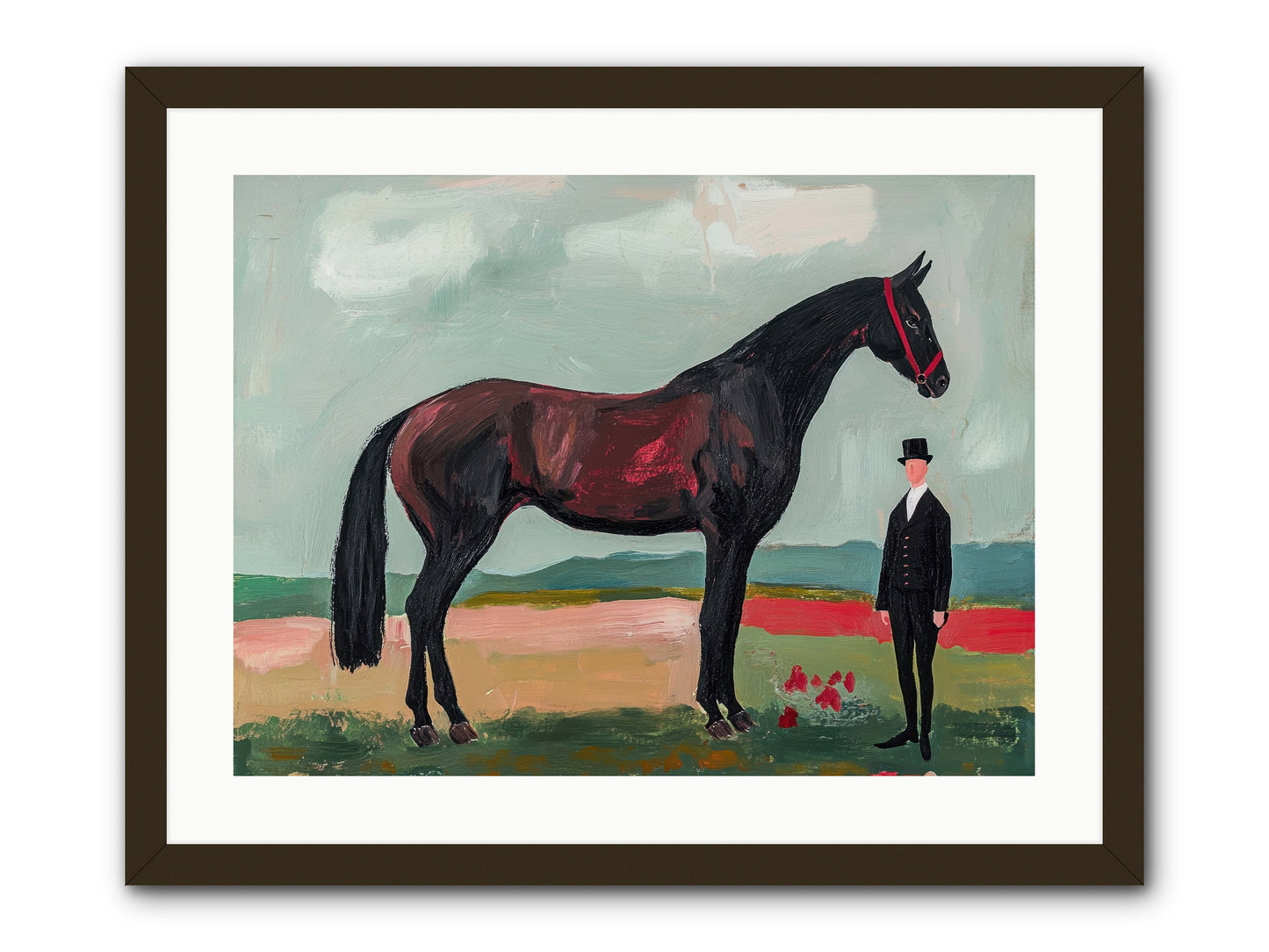 Dewdrop Melody -- Framed Print - Black 24x18