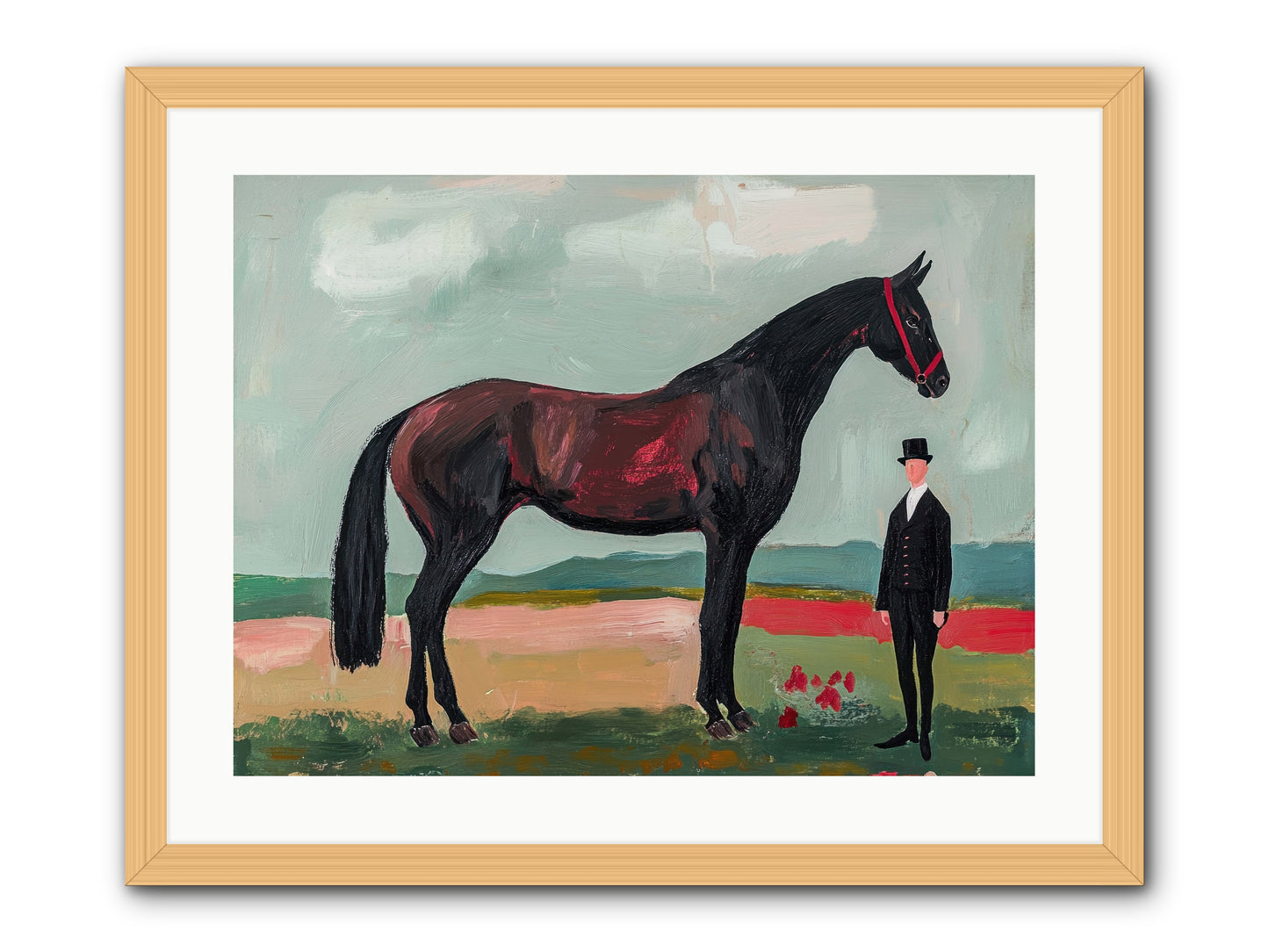 Dewdrop Melody -- Framed Print - Natural 24x18