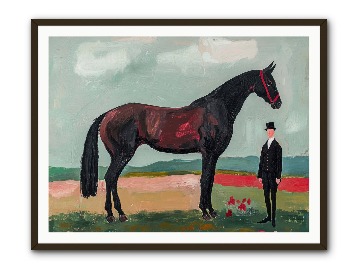 Dewdrop Melody -- Framed Print - Black 48x36