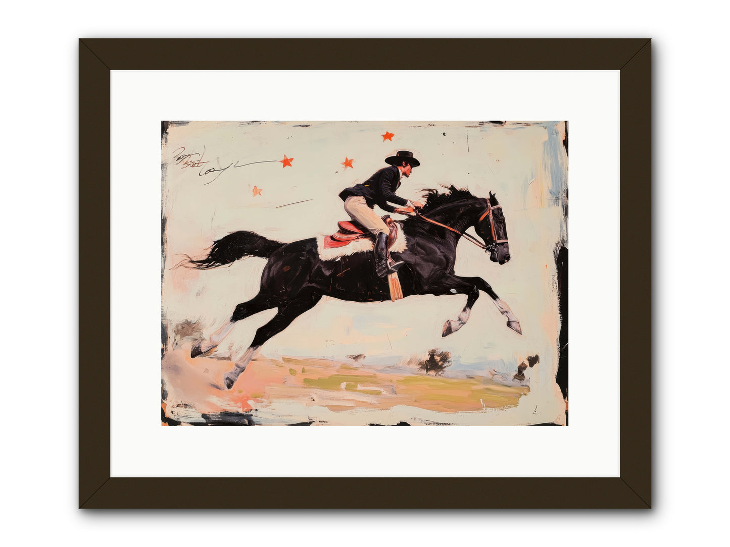 Diablo -- Framed Print - Black 16x12