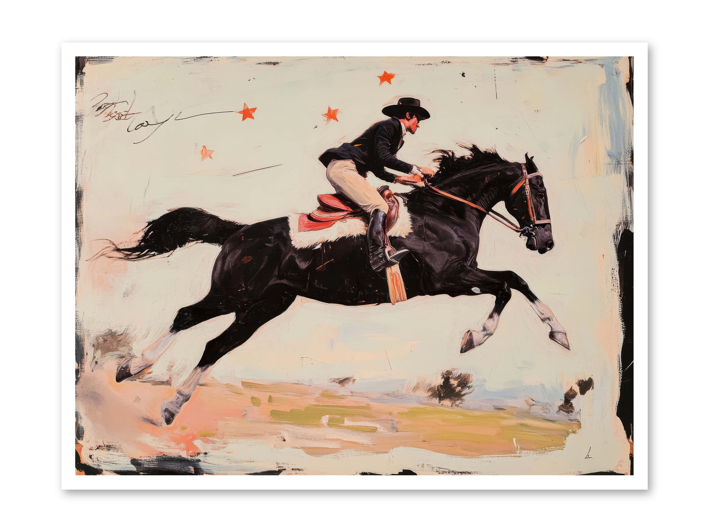 Diablo -- Loose Canvas Print 40x30