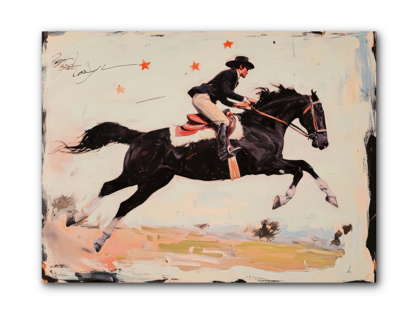 Diablo -- Wrapped Canvas 12x9