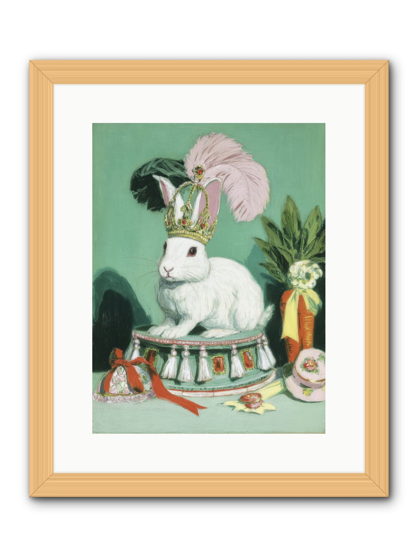 Diamond Dreams -- Framed Print - Natural 12x16