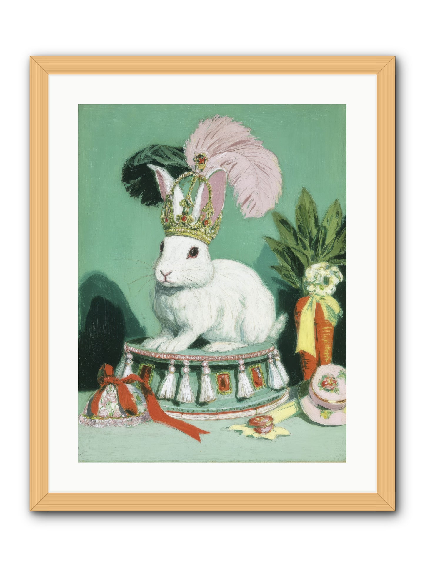 Diamond Dreams -- Framed Print - Natural 18x24