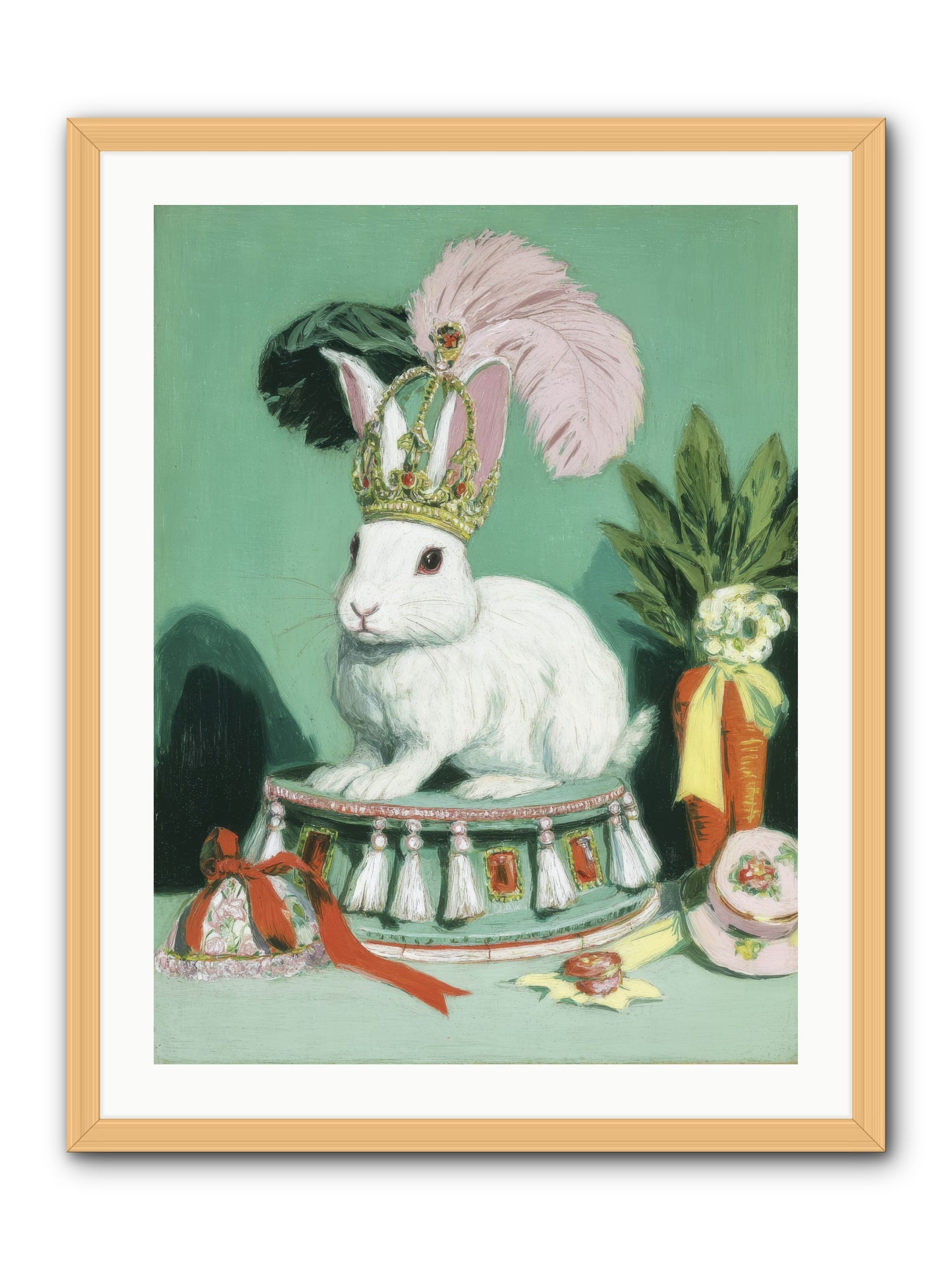 Diamond Dreams -- Framed Print - Natural 24x32