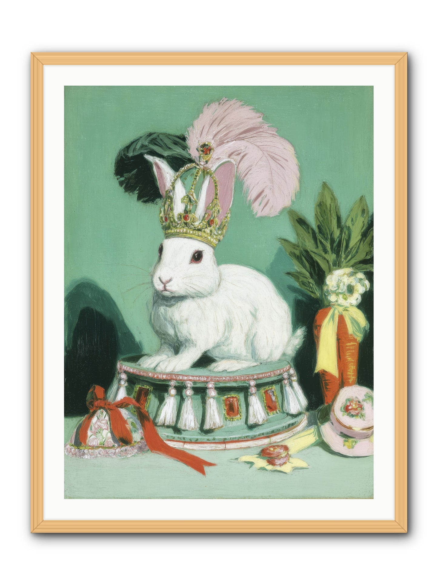 Diamond Dreams -- Framed Print - Natural 30x40