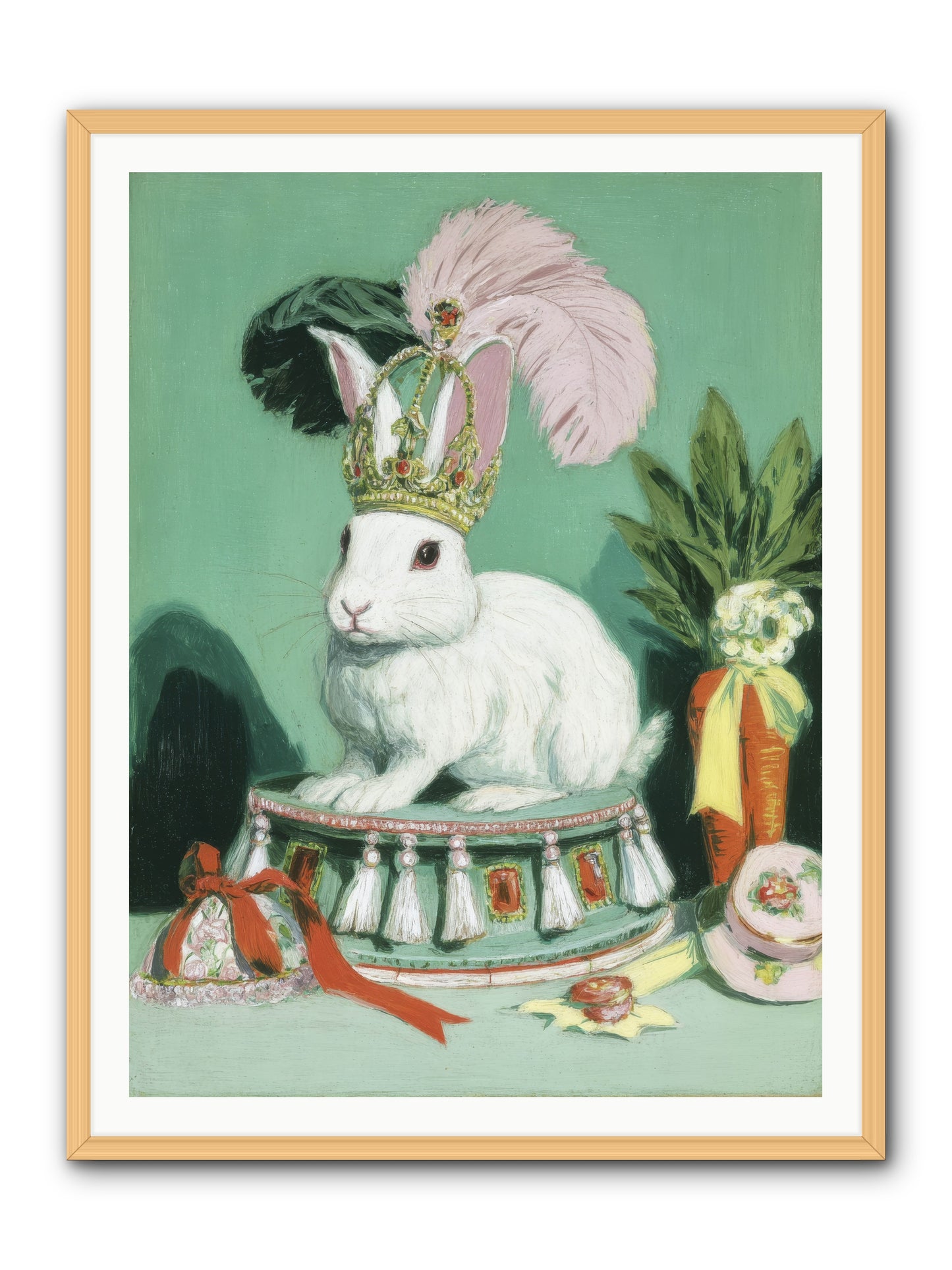 Diamond Dreams -- Framed Print - Natural 36x48