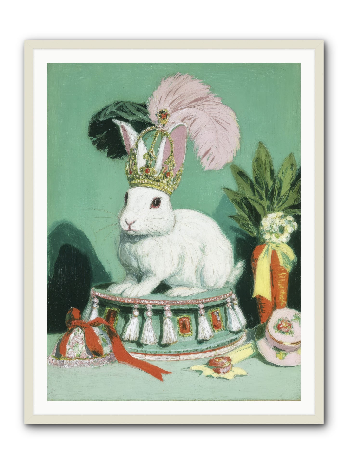 Diamond Dreams -- Framed Print - White 36x48