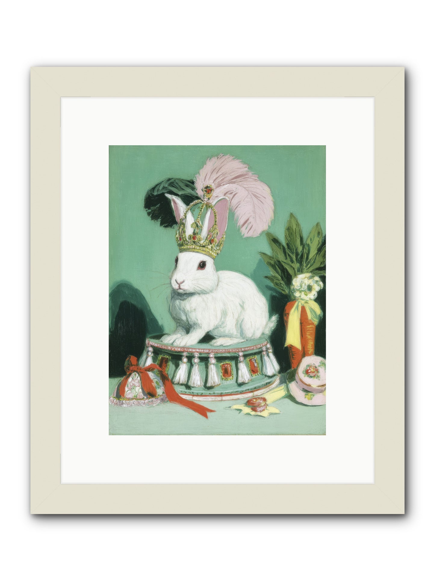 Diamond Dreams -- Framed Print - White 9x12