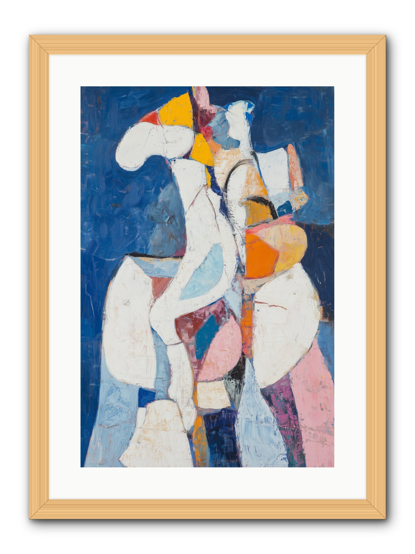 Dilemma -- Framed Print - Natural 16x24