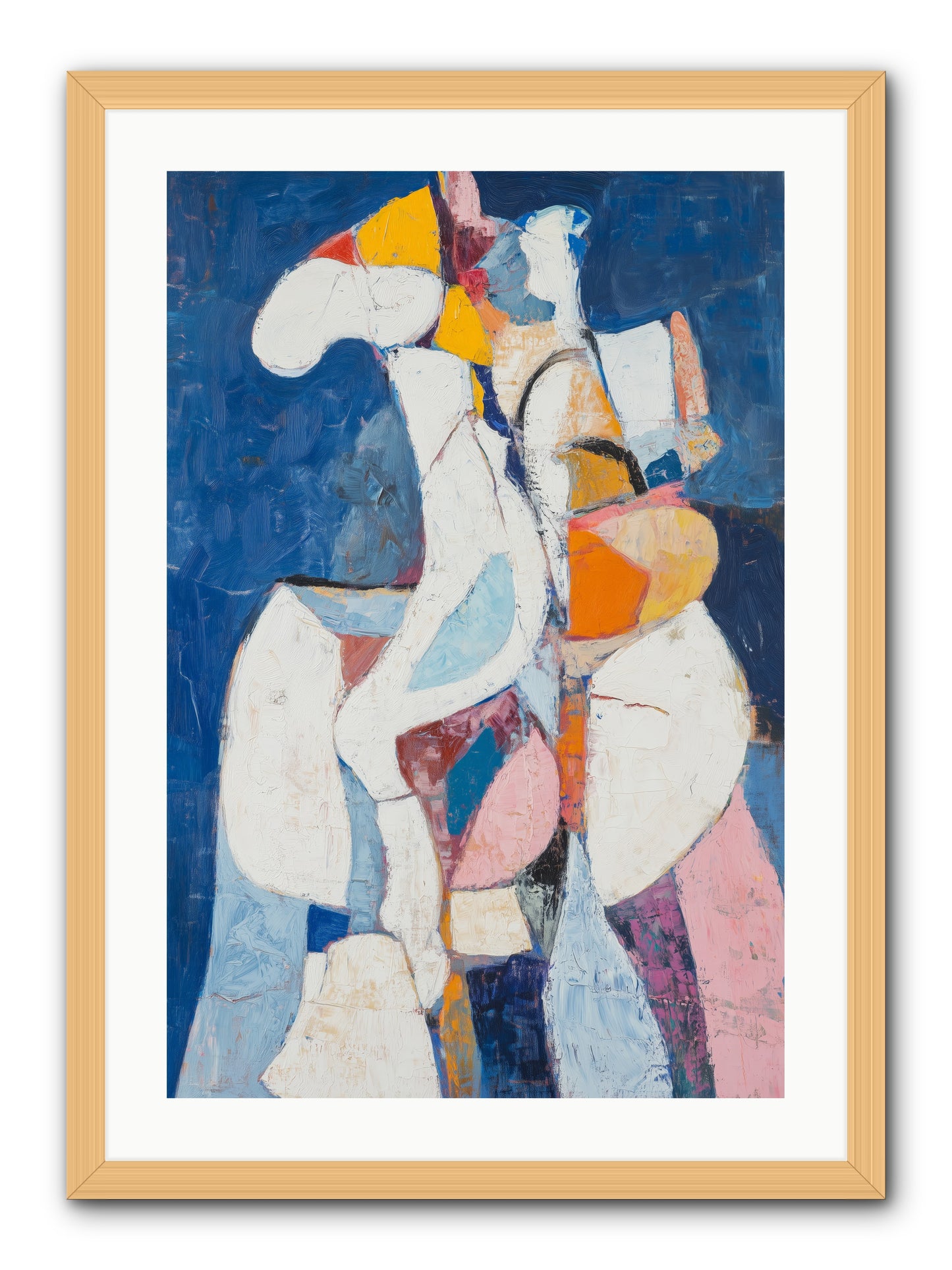 Dilemma -- Framed Print - Natural 20x30