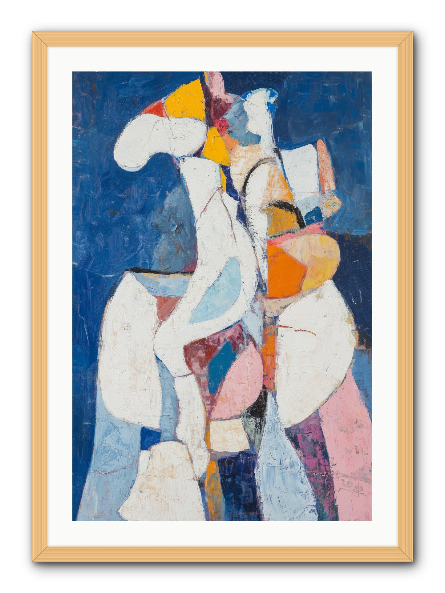 Dilemma -- Framed Print - Natural 24x36