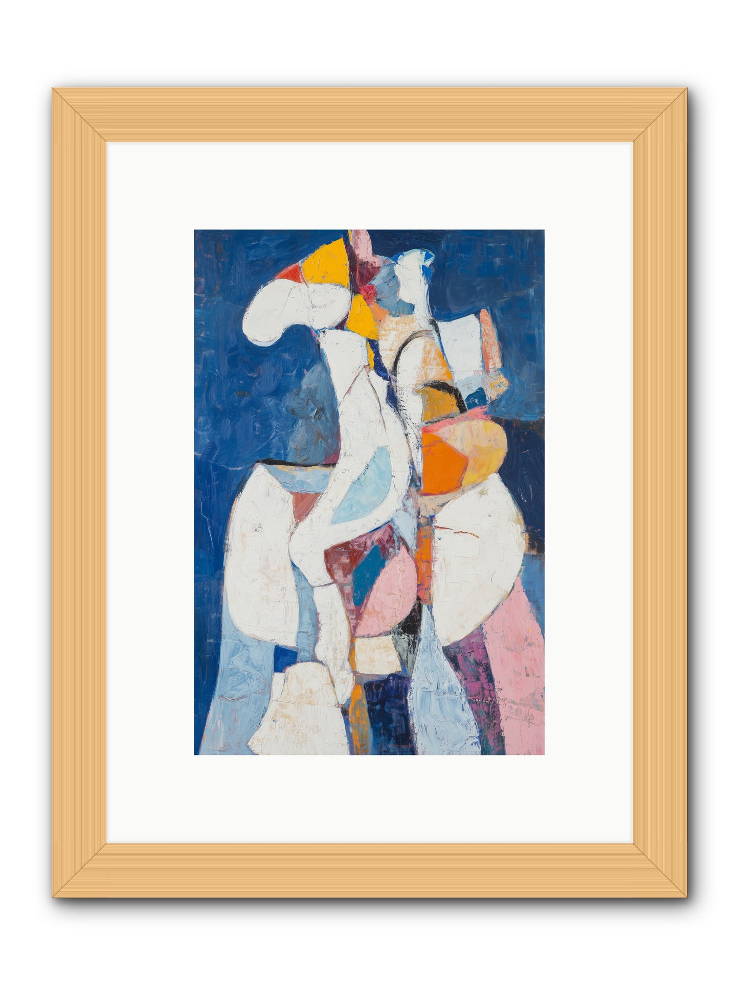 Dilemma -- Framed Print - Natural 8x12